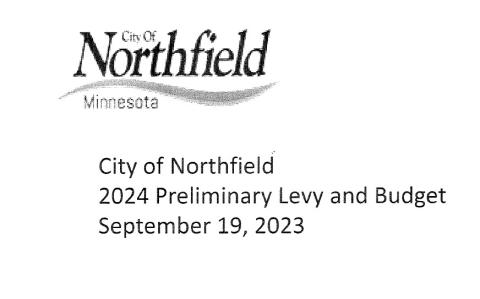 2024 Preliminary Levy & Budget